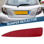 Rear Right Bumper Reflector for Toyota Yaris (2012–2014) Red