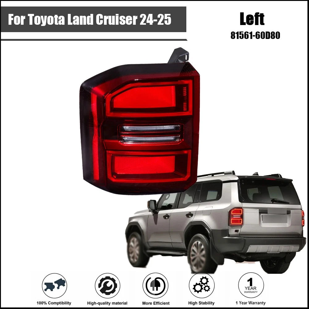 LED Tail Light Assembly for Toyota Land Cruiser (2024–2025)