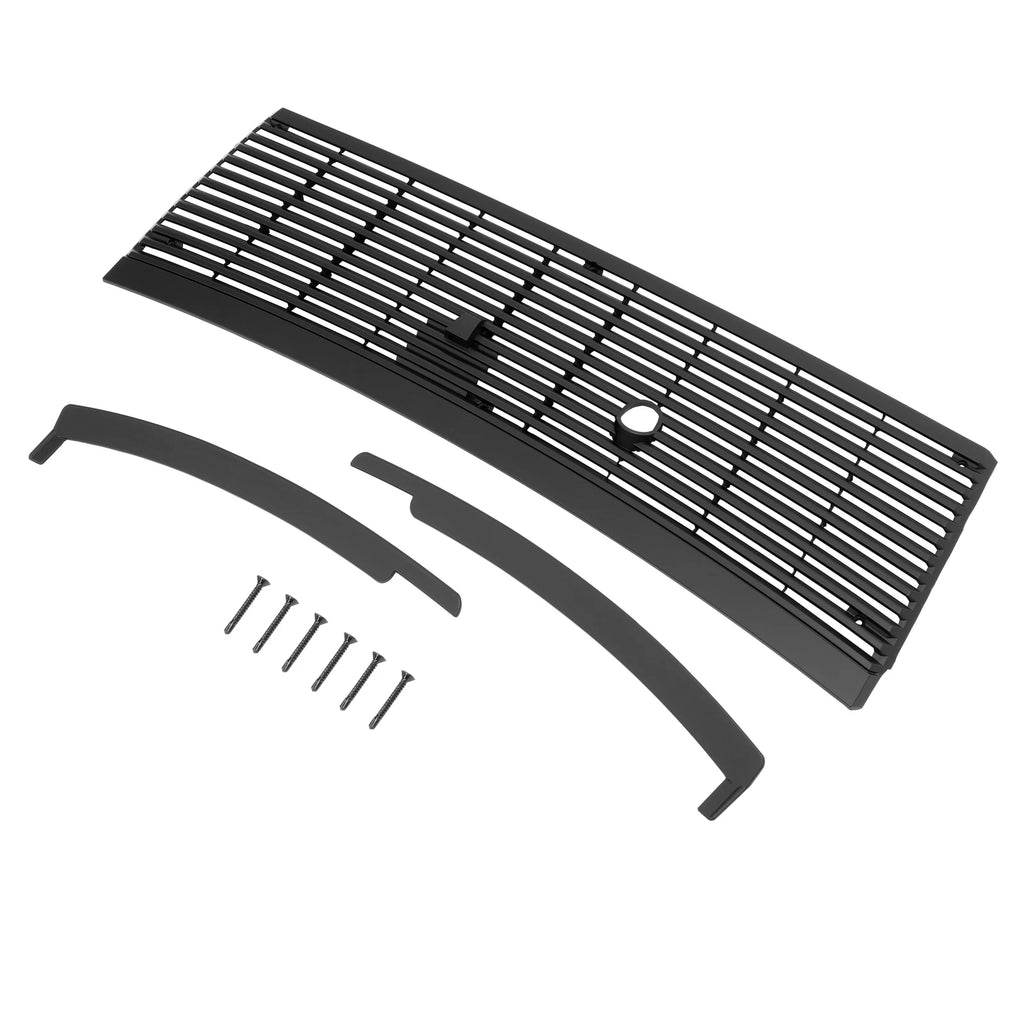 3X Wiper Cowl Vent Grille Trim for Ford Mustang (1983-1993)