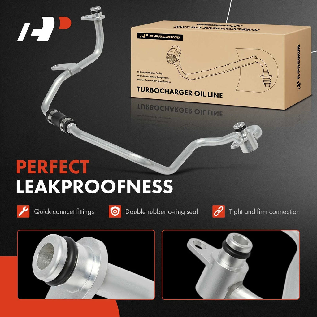 Turbocharger Coolant Line for Mercedes-Benz C Class E Class