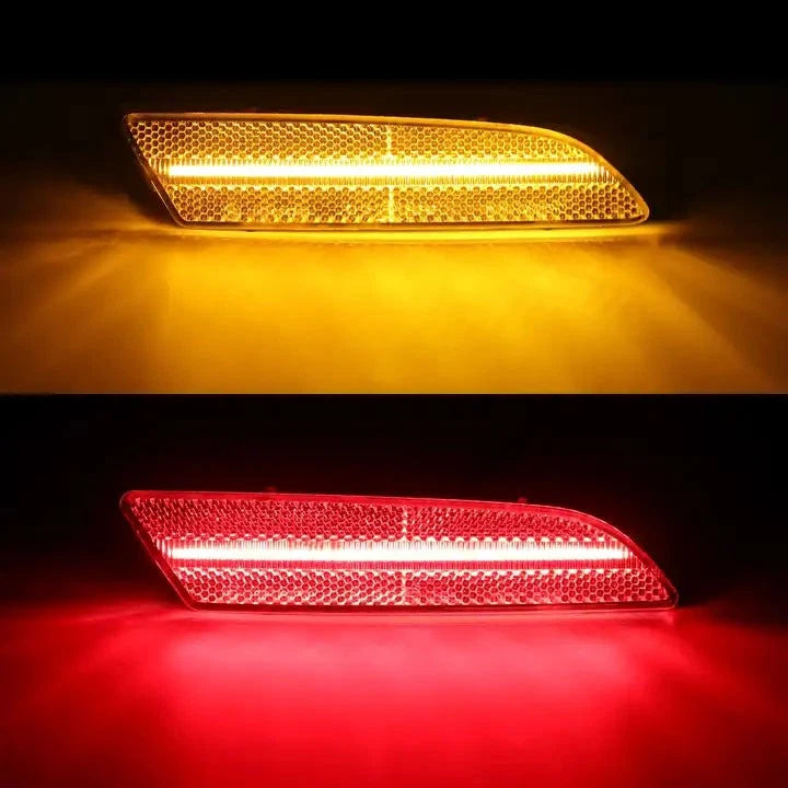 4X Clear Bumper Turn Signal Lamp Side Marker Light for Chrysler Crossfire (2004–2008)
