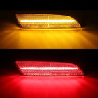 4X Clear Bumper Turn Signal Lamp Side Marker Light for Chrysler Crossfire (2004–2008)