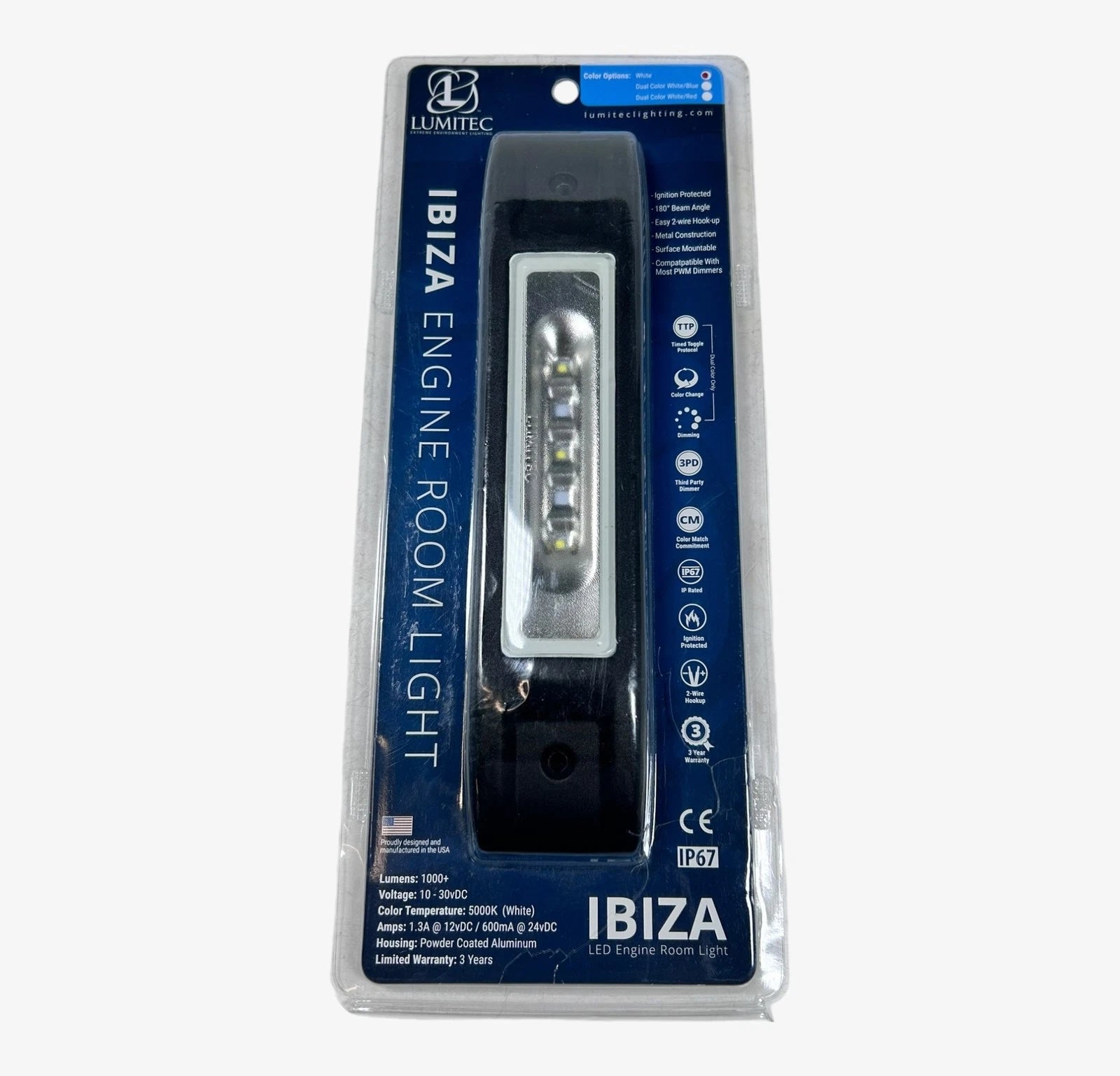 Lumitec Engine Room LED Light for Ibiza (10-30V) - 101532, 1000+ Lumens
