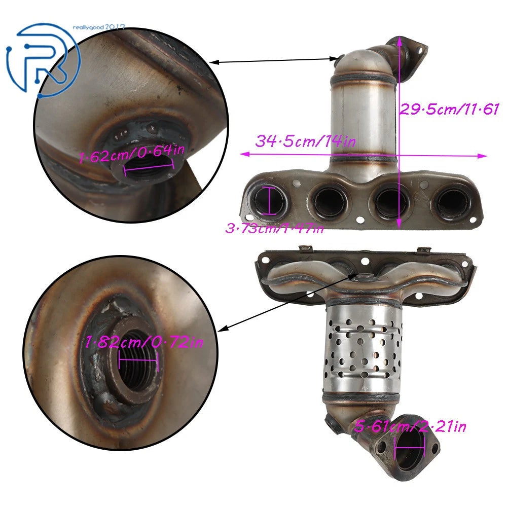 Exhaust Manifold Catalytic Converter for Hyundai Elantra (2011-2016)