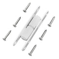 Folding Hinges Set of 4 with Screws 71x35mm for Universal Use