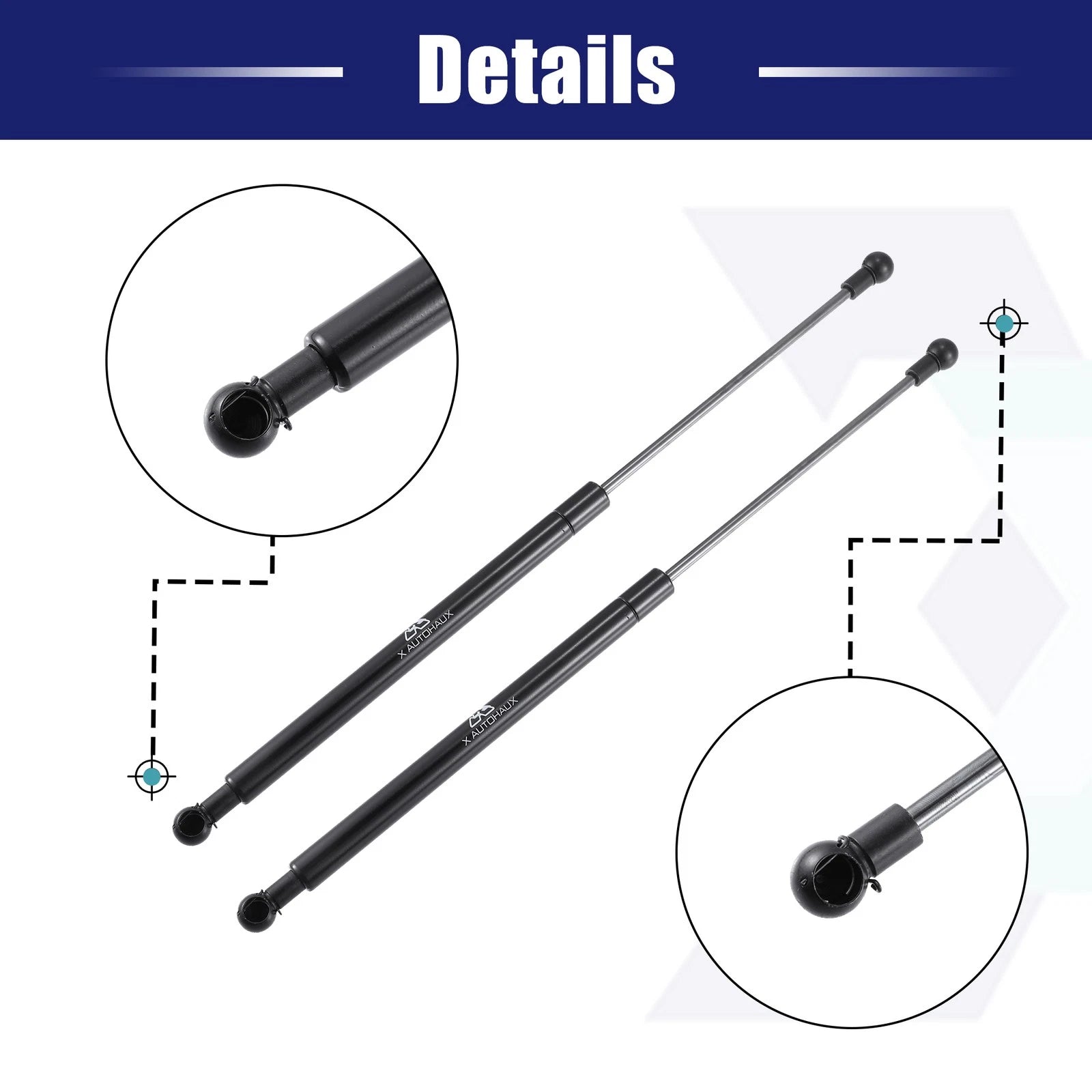 2X Front Hood Lift Supports Gas Struts for Mazda MX-5 MX5 