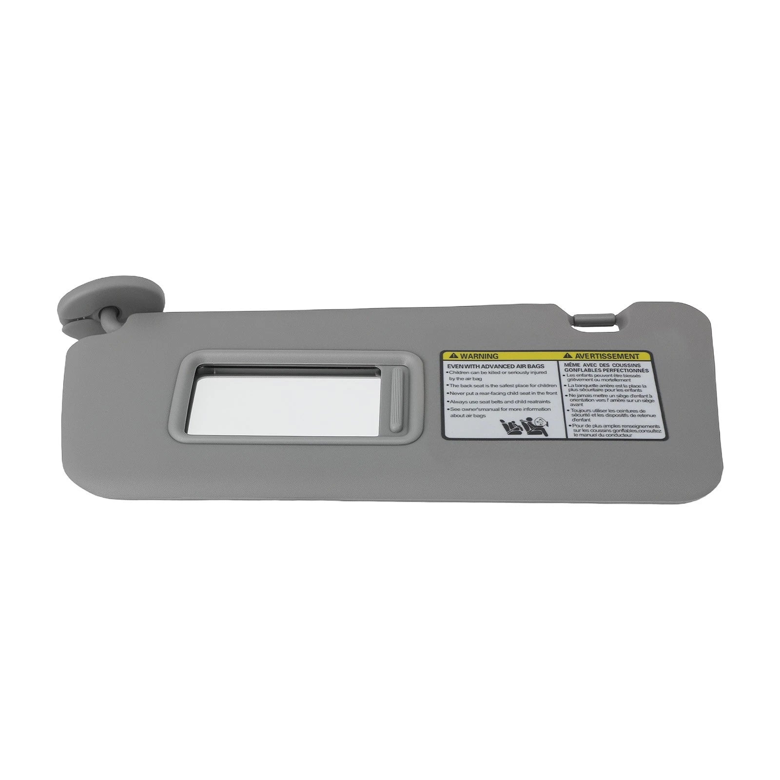 Left Sun Visor for Toyota RAV4 (2004–2005) Gray 74320-42420-B0 Plastic