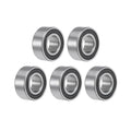 Set of 5 Ball Bearings 17x35x14mm Double Sealed Chrome Steel for Various Models