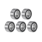 Set of 5 Ball Bearings 17x35x14mm Double Sealed Chrome Steel for Various Models