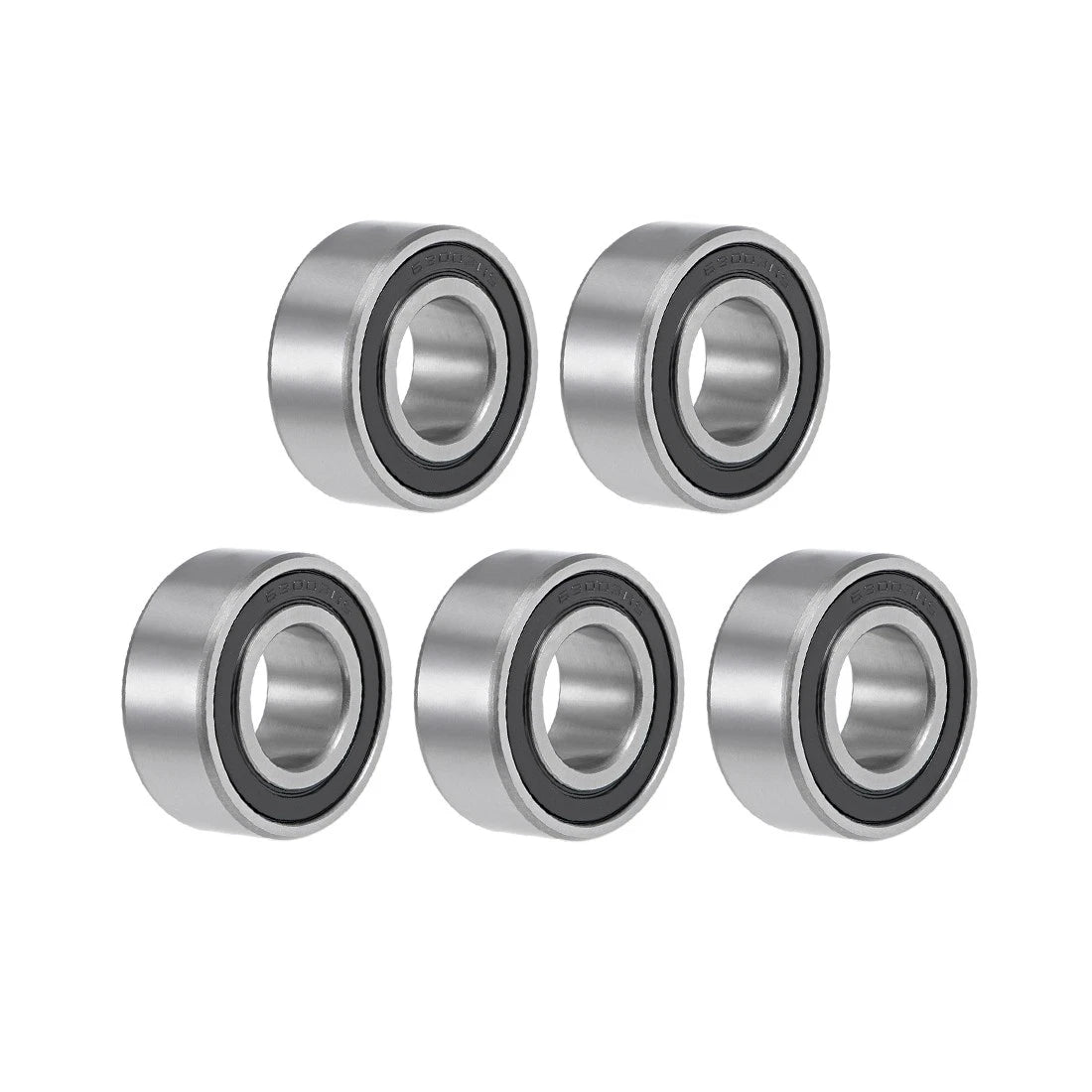 Set of 5 Ball Bearings 17x35x14mm Double Sealed Chrome Steel for Various Models