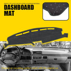 Dashboard Cover for Ford F150 (2015–2018) Black Dash Mat