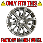 Chrome Wheel Skins Hub Caps Set of 4 for Cadillac XT5 (2017–2020)