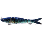 Fishing Lure 13.7cm 27g Multi Section Realistic 3D Paint ABS Red