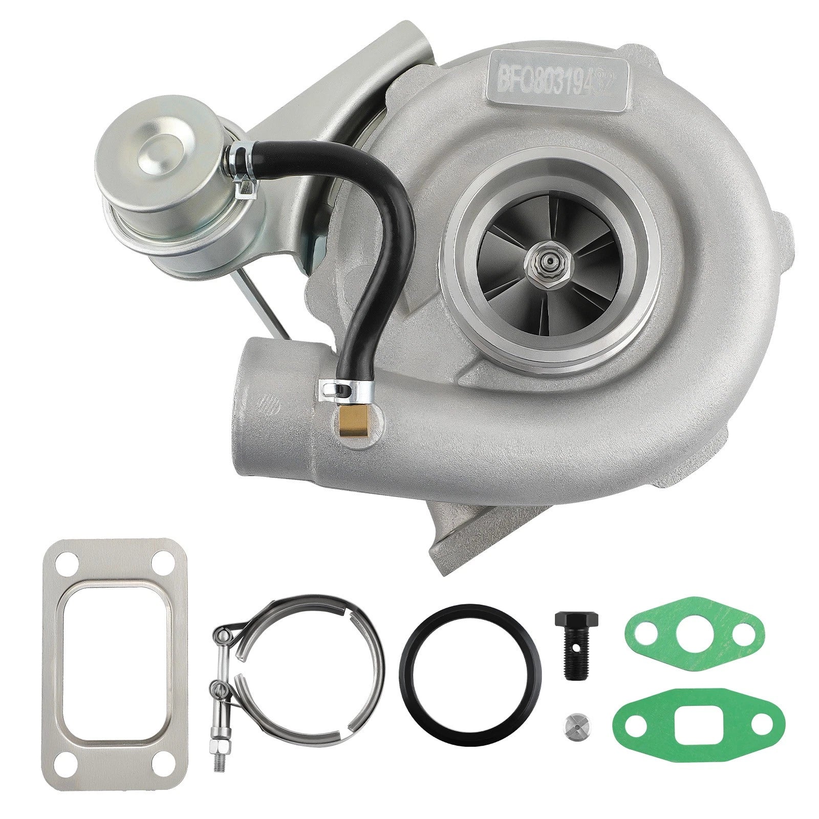 T04E T3 Turbocharger for Universal Applications (420 HP, V-band, 0.63 AR)