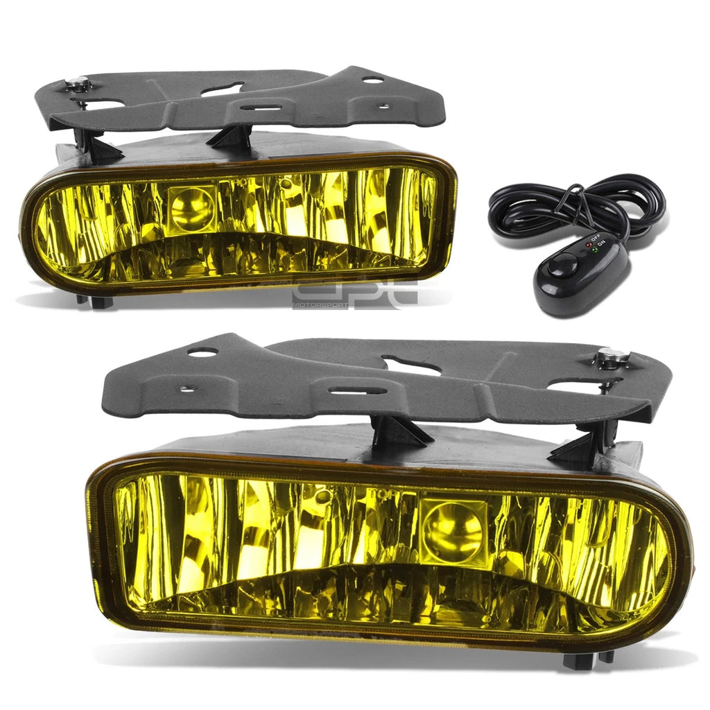 Pair of Bumper Fog Lights with Switch & Harness for Cadillac Escalade (2002–2006)