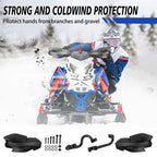 Left Right Hand Guard & Bracket Kit for Polaris Sportsman 1000 570 800 850