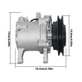 A/C Compressor RD451-93900 for Kubota SVL75-2C SVL75C SVL90-2C SVL90C SVL95-2SC (2014–2023)