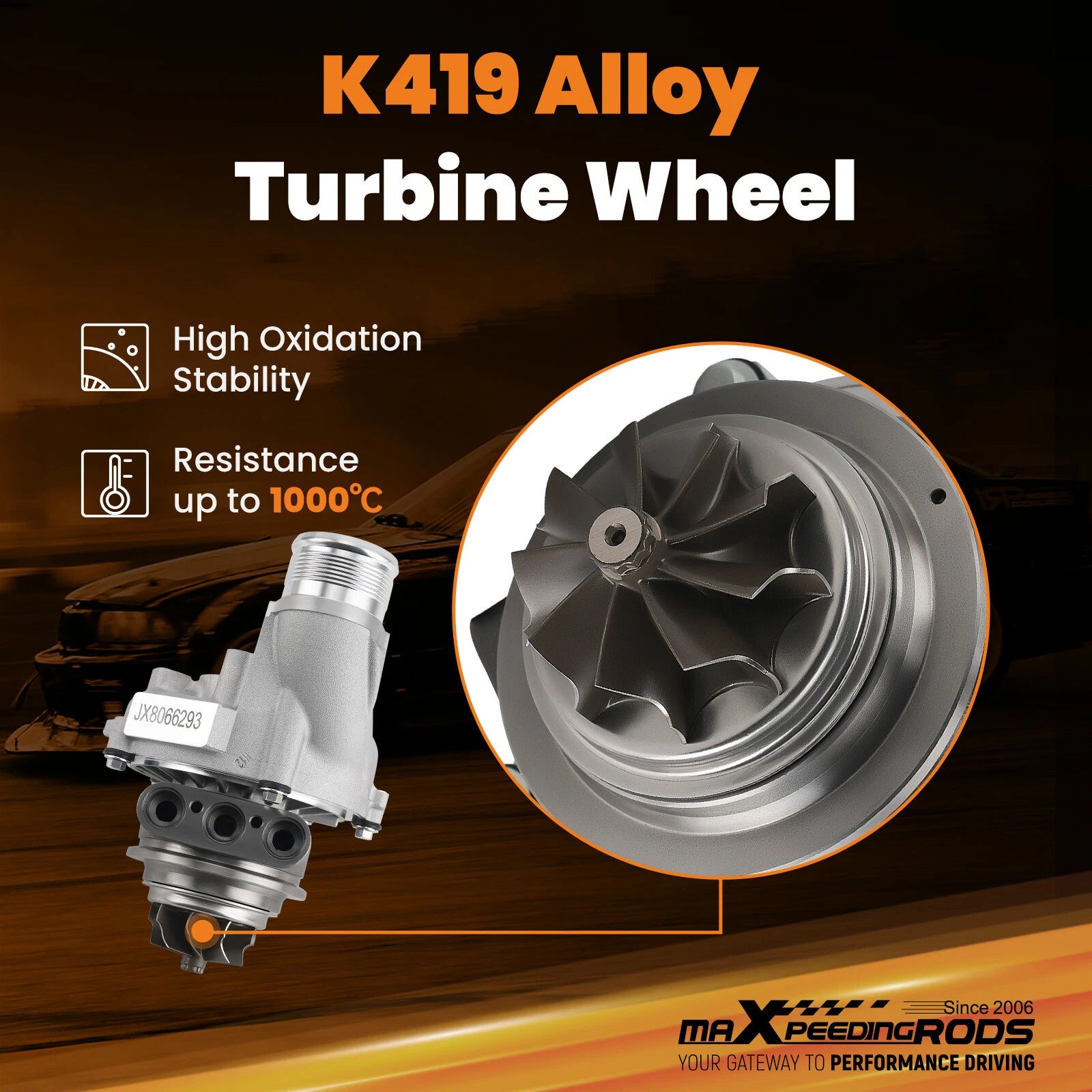 Billet Turbocharger Super Chra for Audi S6 S7 RS7 A8 S8 Quattro (2013–2020) 079145703P