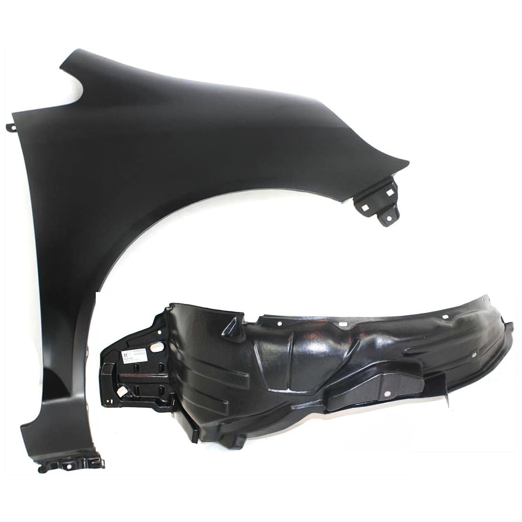 Passenger Right Side Fender Quarter Panel for Honda Fit (2007–2008)