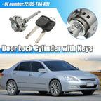 Door Lock Cylinder Kit with 2 Keys for Honda CR-V (2012–2016) 72185-T0A-A01