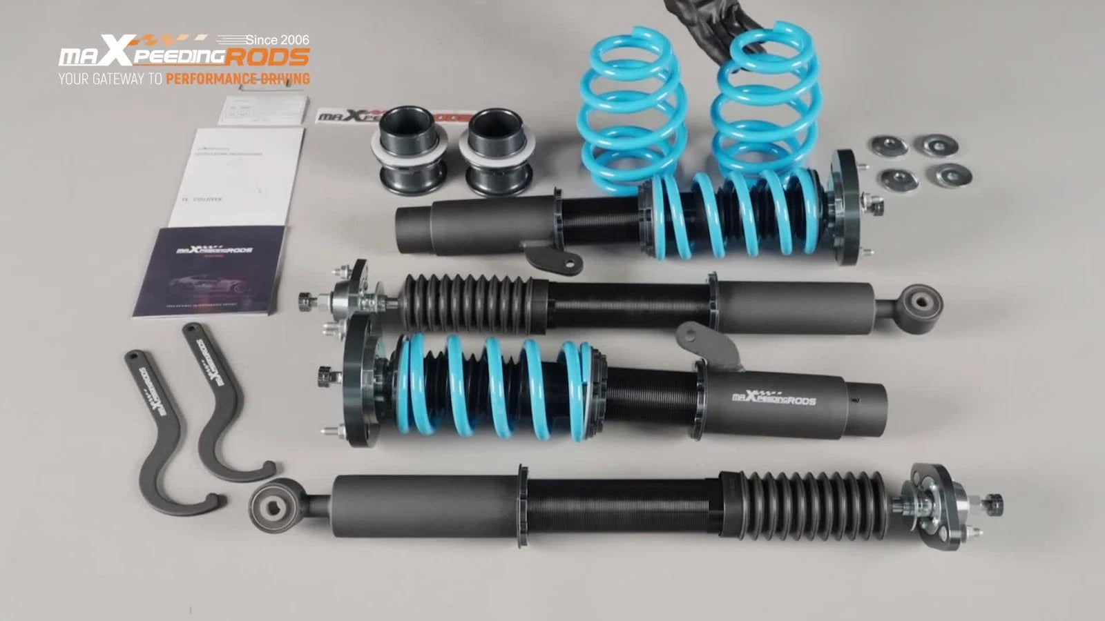 Coilover Kit for BMW 3 Series E46 (1998-2006) 24-Way Damping