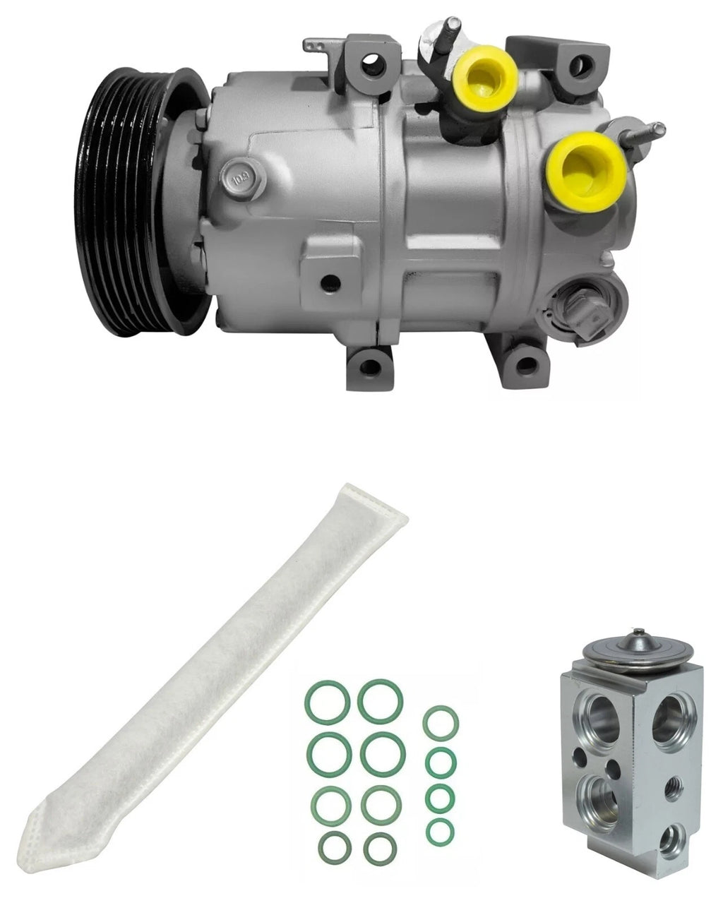 A/C Compressor Kit Replacement for Kia Optima 2.4L (2018–2018)