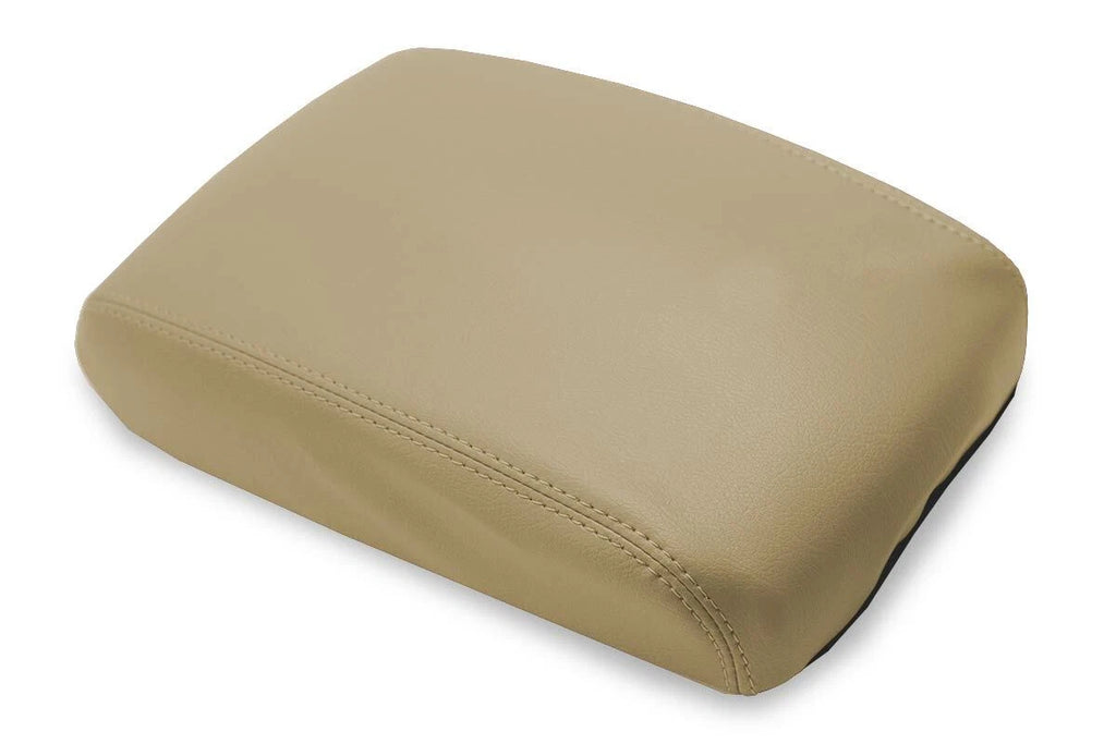 Leather Console Lid Pull Over Cover for Infiniti FX35 (2009–2012) Beige