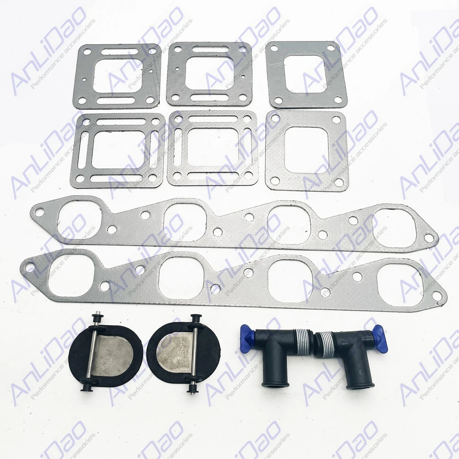 Wet Joint Exhaust Bellows Kit for MerCruiser V8 (32-90949T, 27-46820, 70981A3)