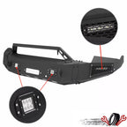 Front Steel Bumper Assembly with Winch Plate and LED for Dodge Ram 1500 (2009–2012)