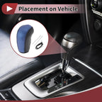1 Pc Gear Shift Knob Cover for Subaru Forester (2014–2017) Black Blue