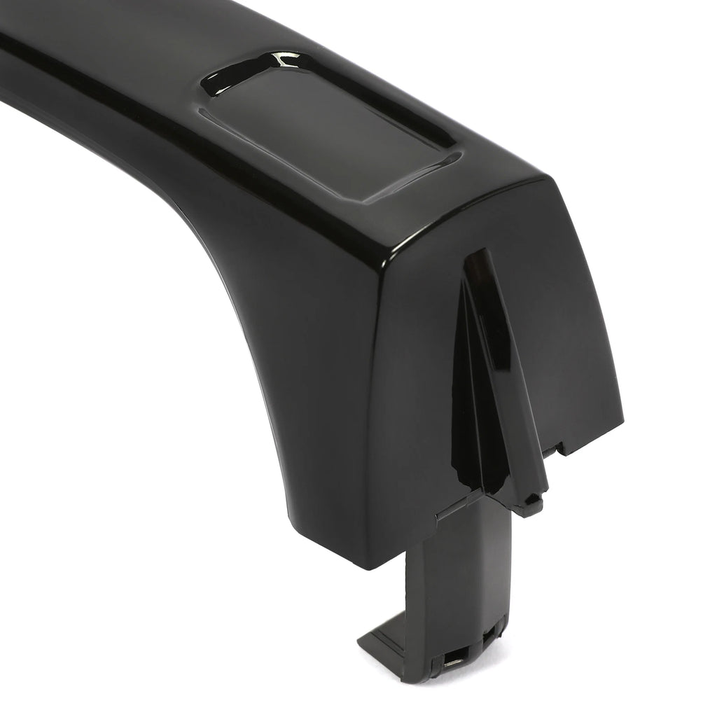 Exterior Door Handle Set of 4 for Hummer H3 H3T (2006–2010) Gloss Black