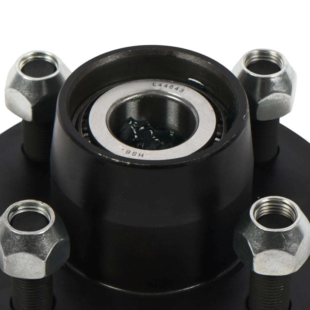 Set of 2 Pre-Assembled 4" Trailer Hub Kits for BT8 Spindle (Year Range)