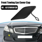Car Front Bumper Tow Hook Cover for Mercedes-Benz E350 (2010-2013)