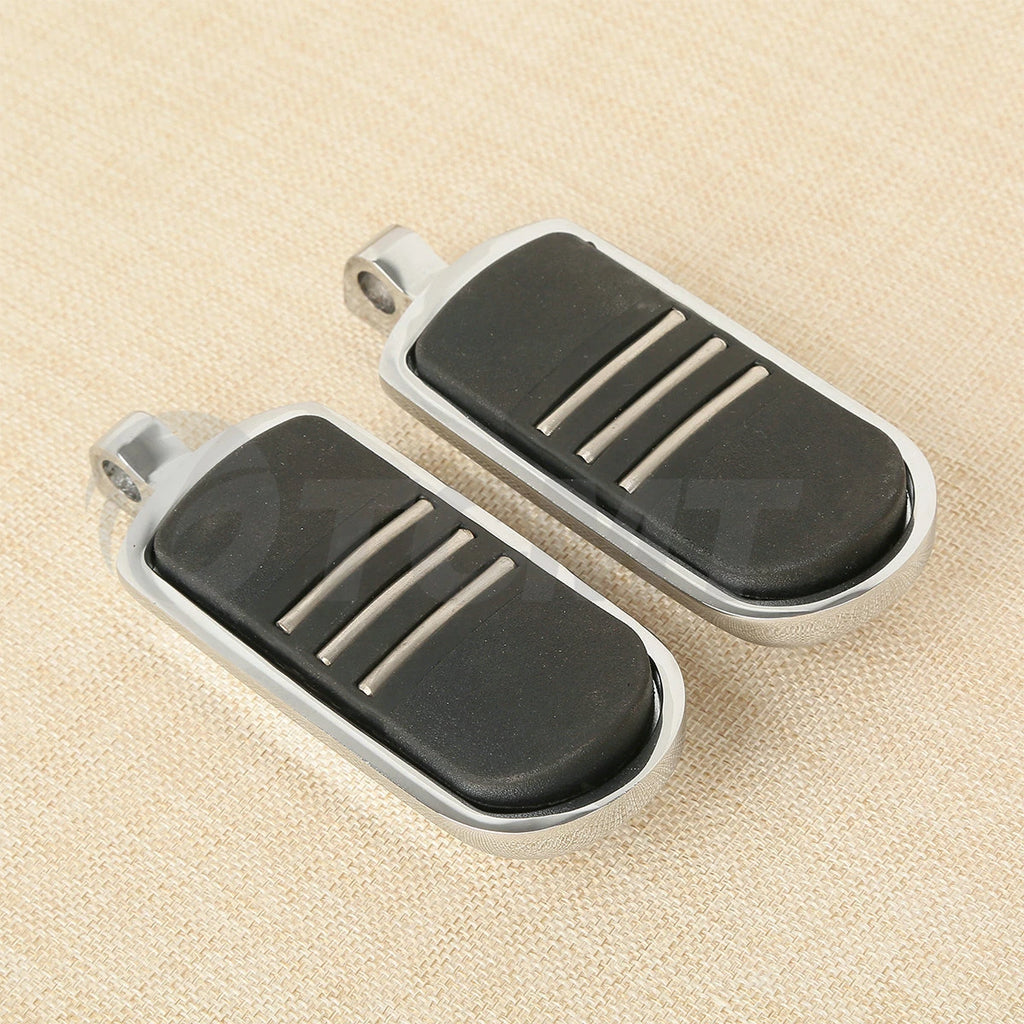 1-1/4" Chrome Highway Short Angled Pegs for Harley (Fitment Specific)