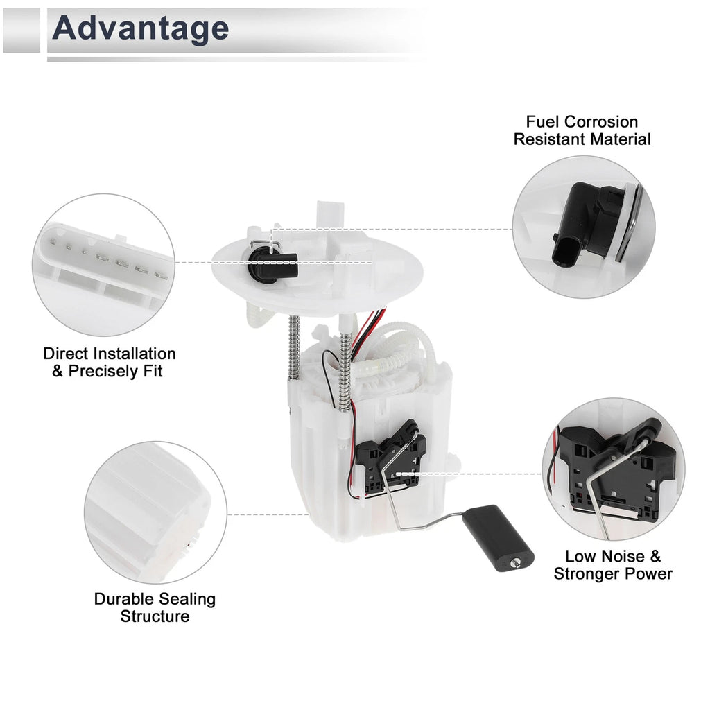Fuel Pump Assembly for Mercedes Benz CLA250 (2014–2020) L4 2.0L Gas