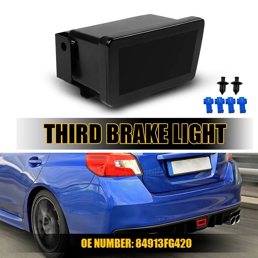 LED Rear Fog Lights for Subaru WRX STI (2011–2021) Smoked