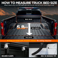 Retractable Tonneau Cover for Chevrolet Silverado GMC Sierra 1500 (2014–2026)