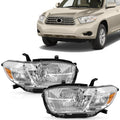 Pair Headlights for Toyota Highlander (2008–2010) TO2502176