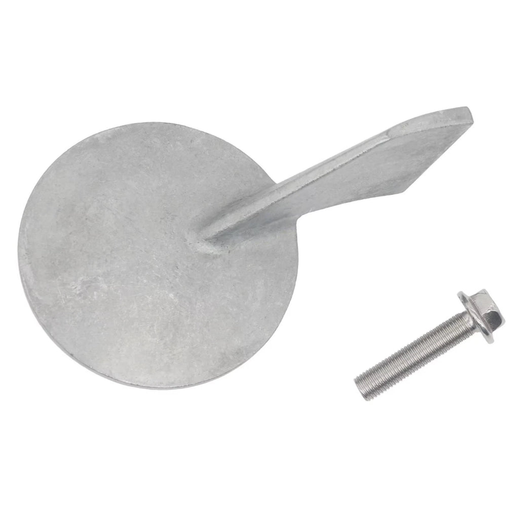 Zinc Trim Tab Anode for Yamaha 50-90 HP (688-45371-02, 18-6070)