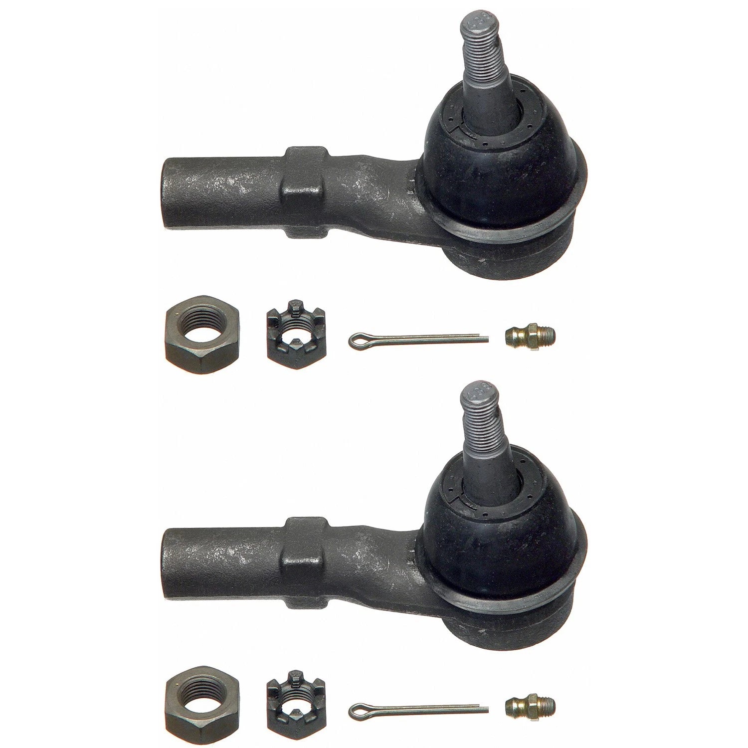 2X Moog Front Outer Steering Tie Rod Ends for Ford Taurus Mercury Sable (1986–2005)