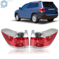 Set of 2 Tail Light Assemblies for Toyota Highlander (2012–2013) Halogen