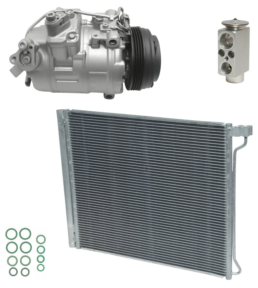AC Compressor Kit With Condenser for BMW X5 4.4L (2011–2013)