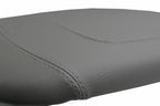 Leather Console Lid Pull Over Cover for Ford F150 Lariat (1997–2003) Gray
