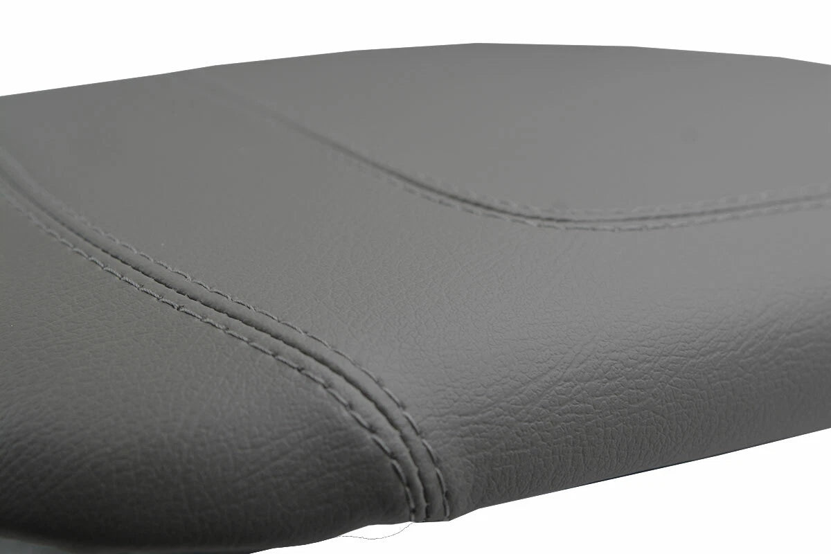 Leather Console Lid Pull Over Cover for Ford F150 Lariat (1997–2003) Gray