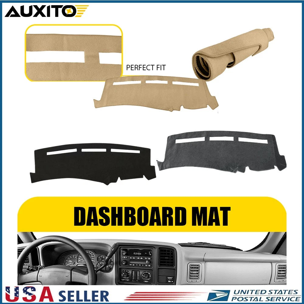 Dash Cover Mat for Chevy Silverado Tahoe (2001–2006)