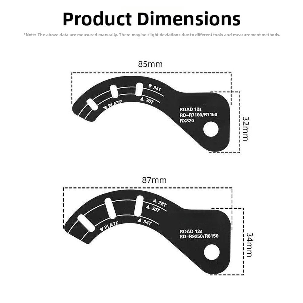 Rear Derailleur B Screw Adjustment Tool for Road and Mountain Bikes