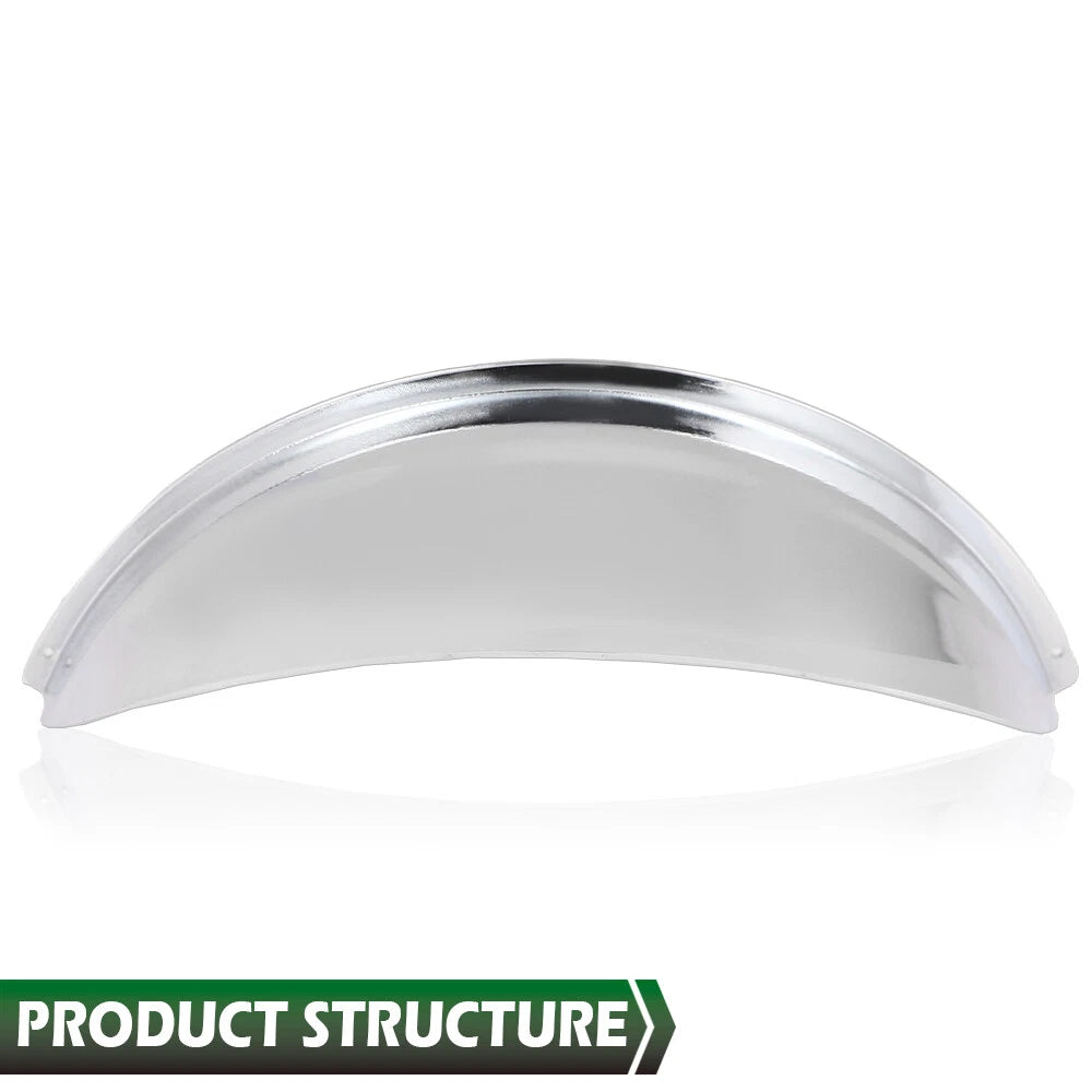 Set of 2 Headlight Visors for 7" Chrome Shields