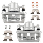 Rear Disc Brake Calipers w/Bracket for Hyundai Sonata (2008–2010) 19-B3412A