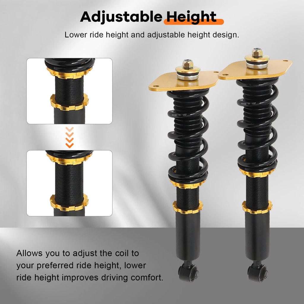 Coilovers for Nissan Sentra (2000-2006) Adjustable Height Suspension Kit