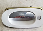 LH Front Exterior Door Handle for Jaguar XJ8 XJR VDP (1998–2003) White Chrome